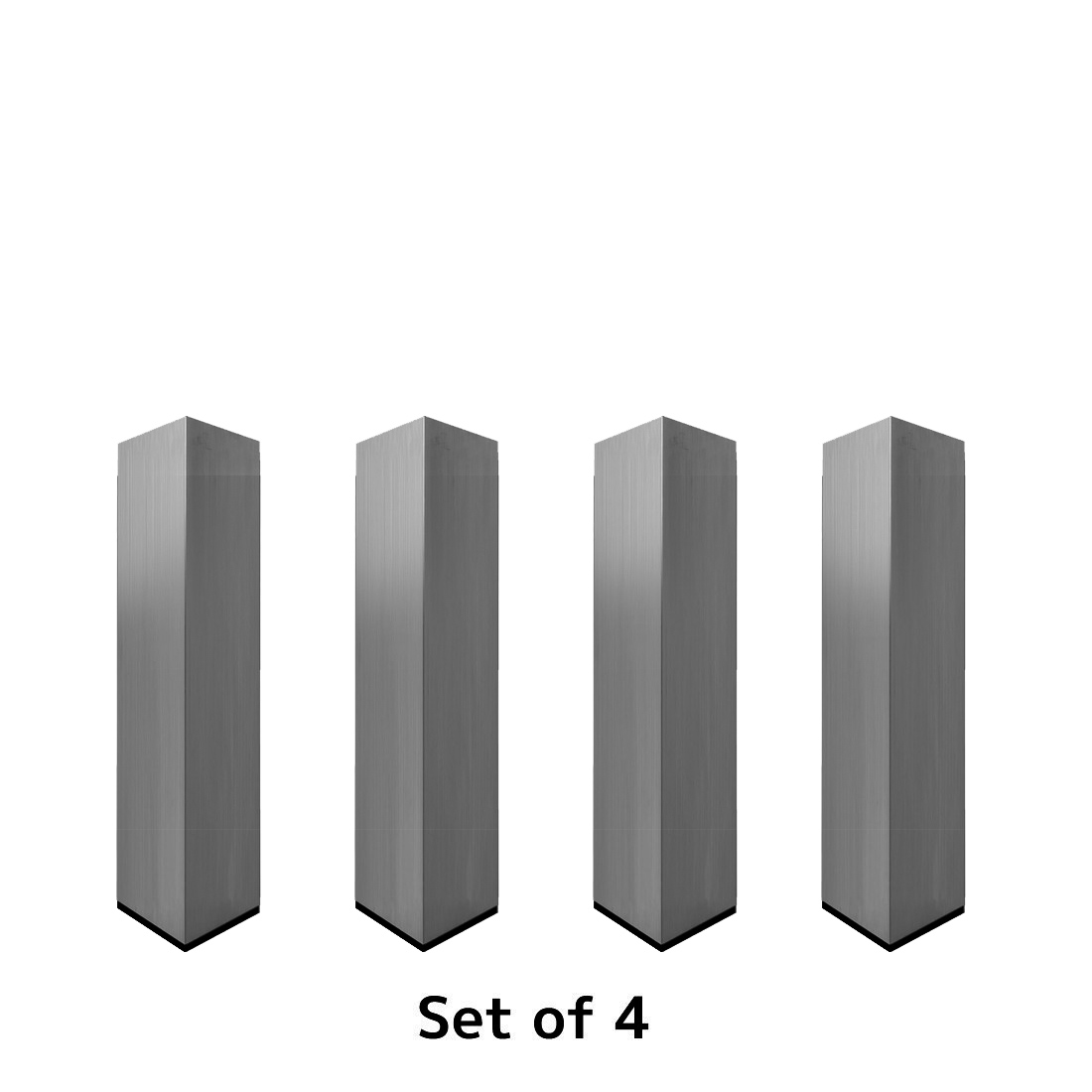 DuraTruss DURASTAGE 750 Fixed Leg Set 50cm (4 pcs) – ben-sett for scene